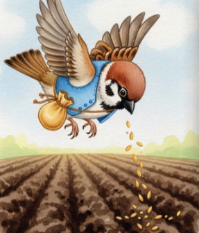 Урок 170. Врабчето и лисицата